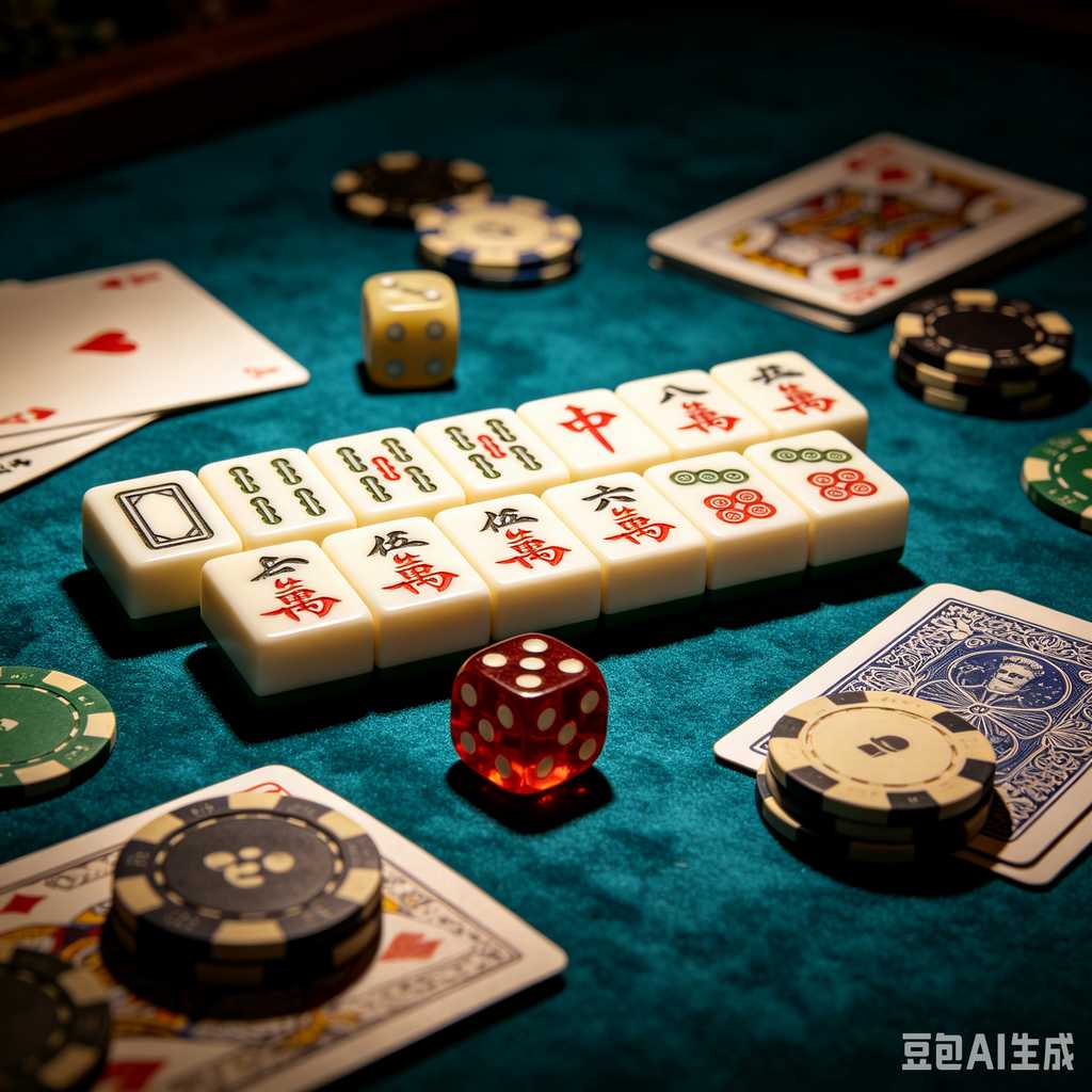 fine polished mahjong set
